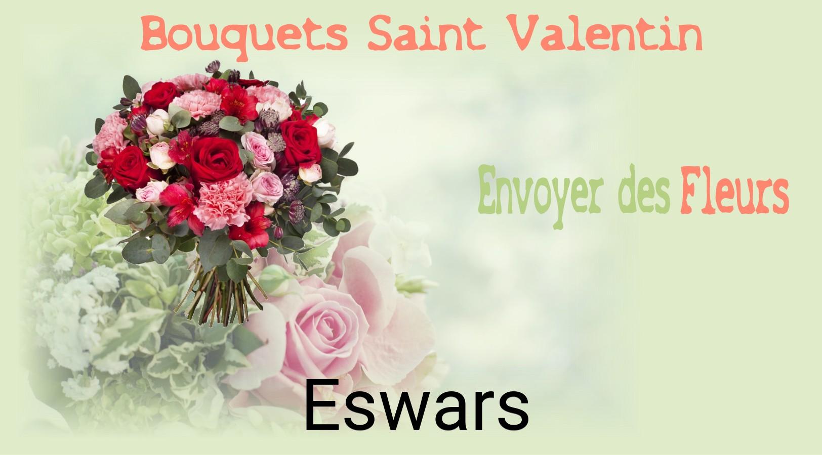 Roses de Saint-Valentin livrées à Eswars